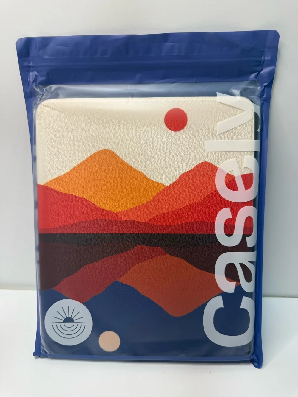 Casely Opposites Attract Mountain Apple IPad Pro Folio Case (5th/6th Gen)